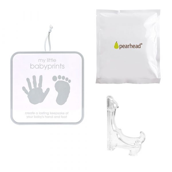 Babyprints - Lata cuadrada para guardar la huella de tu bebé