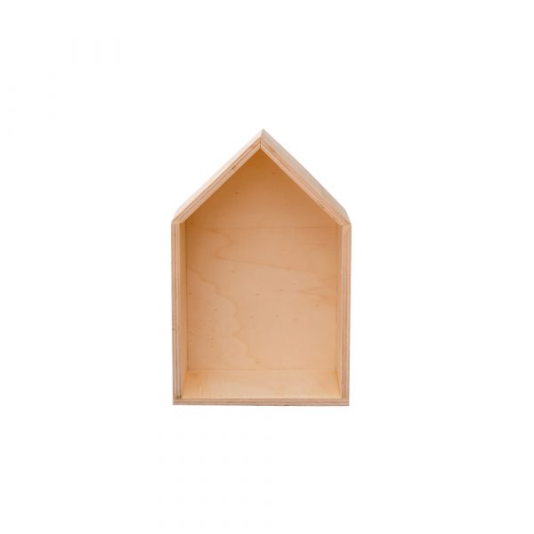 Estantería casita de madera – Cositas Chulis